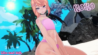 ASMR RP || “HOT beach day with a femboy friend” | M4M | 18+ | Moans | Kissing | Ear licks.