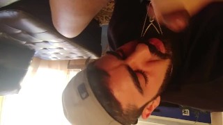 BBC slut arab boy sucking off his married neighbor big black cock