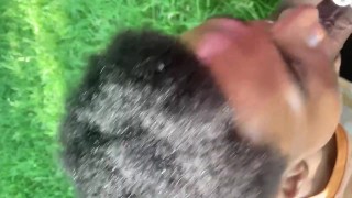 First time getting fuck in the woods