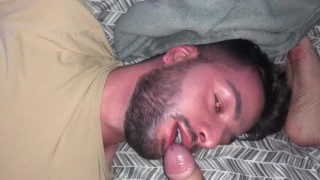 Sucking Uncut Latino Cock